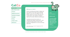 Desktop Screenshot of catco.org.uk