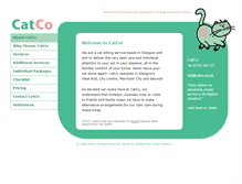 Tablet Screenshot of catco.org.uk