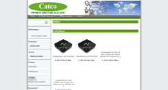 Desktop Screenshot of catco.be